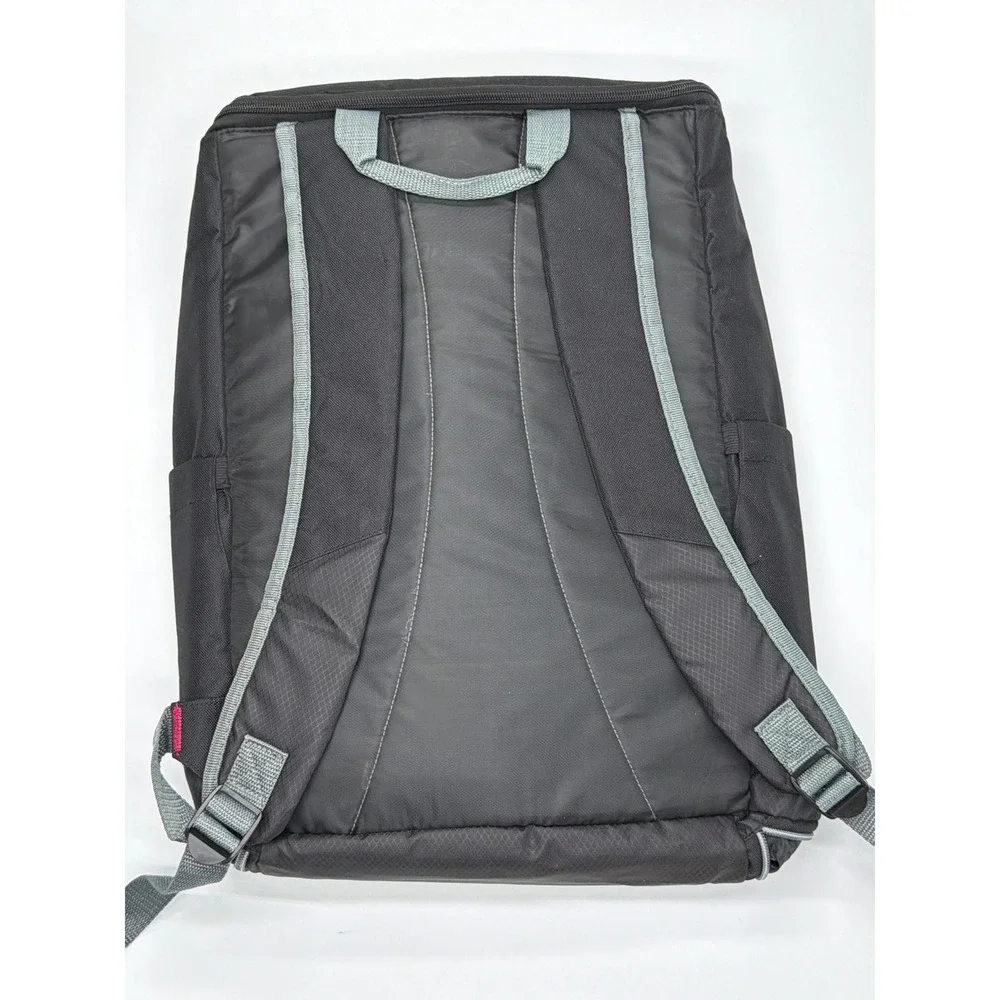Splunk .conf19 Conference Backpack Black Laptop Bag Tech Swag Pink Orange Lining